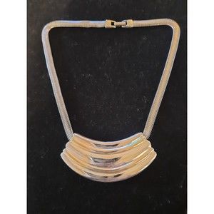 Napier Vintage Necklace with Silver Tone Slider